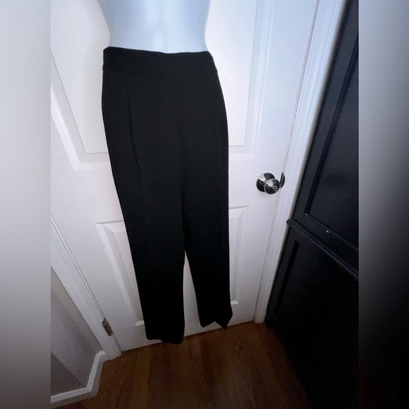 Alex Garfield Garfield & Marks Women’s 2 Black Ribbed Trouser Dress Pants XS - Picture 5 of 9